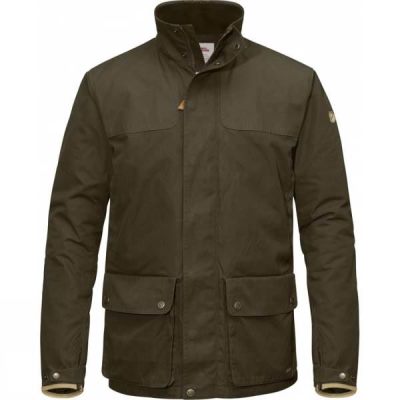 Chaquetas Fjallraven Sörmland Padded Hombre Verde Oscuro Oliva - Chile PXW371940